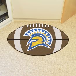 San Jose State University Ball Shaped Area Rugs (Ball Shaped Area Rugs: Football)