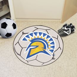 San Jose State University Ball Shaped Area Rugs (Ball Shaped Area Rugs: Soccer Ball)