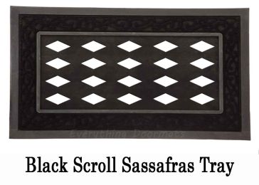 Sassafras Switch Mat Insert Trays - 18" x 30" (Sassafras Tray: Black Tray)