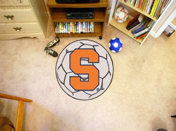 Syracuse University Ball Shaped Area Rugs (Ball Shaped Area Rugs: Soccer Ball)