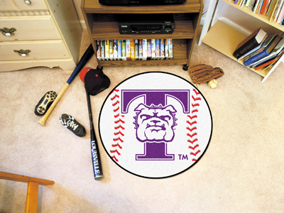 Truman State University Sports Ball Shaped Area Rugs (Ball Shaped Area Rugs: Baseball)