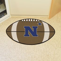 United States Naval Academy Ball Shaped Area rugs (Ball Shaped Area Rugs: Football)