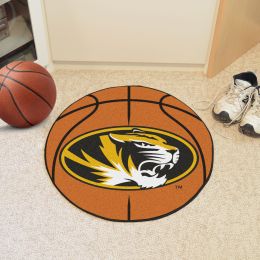 University of Missouri Ball Shaped Area Rugs (Ball Shaped Area Rugs: Basketball)