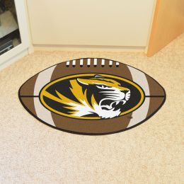University of Missouri Ball Shaped Area Rugs (Ball Shaped Area Rugs: Football)