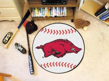 University of Arkansas Ball Shaped Area Rugs (Ball Shaped Area Rugs: Baseball)