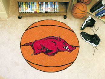 University of Arkansas Ball Shaped Area Rugs (Ball Shaped Area Rugs: Basketball)