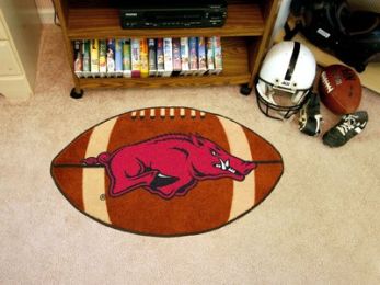 University of Arkansas Ball Shaped Area Rugs (Ball Shaped Area Rugs: Football)