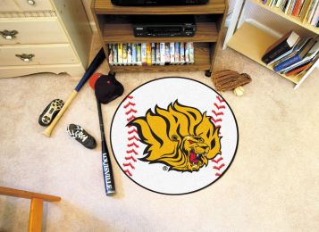 University of Arkansas at Pine Bluff Ball Shaped Area Rugs (Ball Shaped Area Rugs: Baseball)