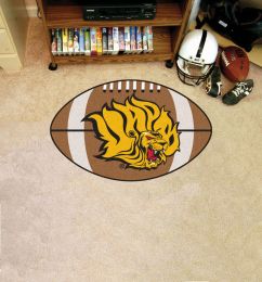 University of Arkansas at Pine Bluff Ball Shaped Area Rugs (Ball Shaped Area Rugs: Football)