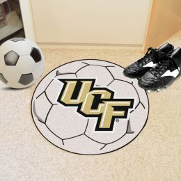 University of Central Florida Ball Shaped Area Rugs (Ball Shaped Area Rugs: Soccer Ball)