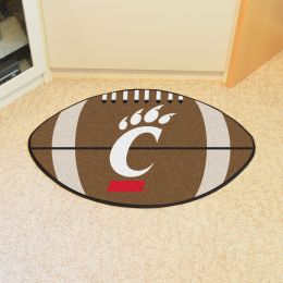 University of Cincinnati Ball Shaped Area Rugs (Ball Shaped Area Rugs: Football)