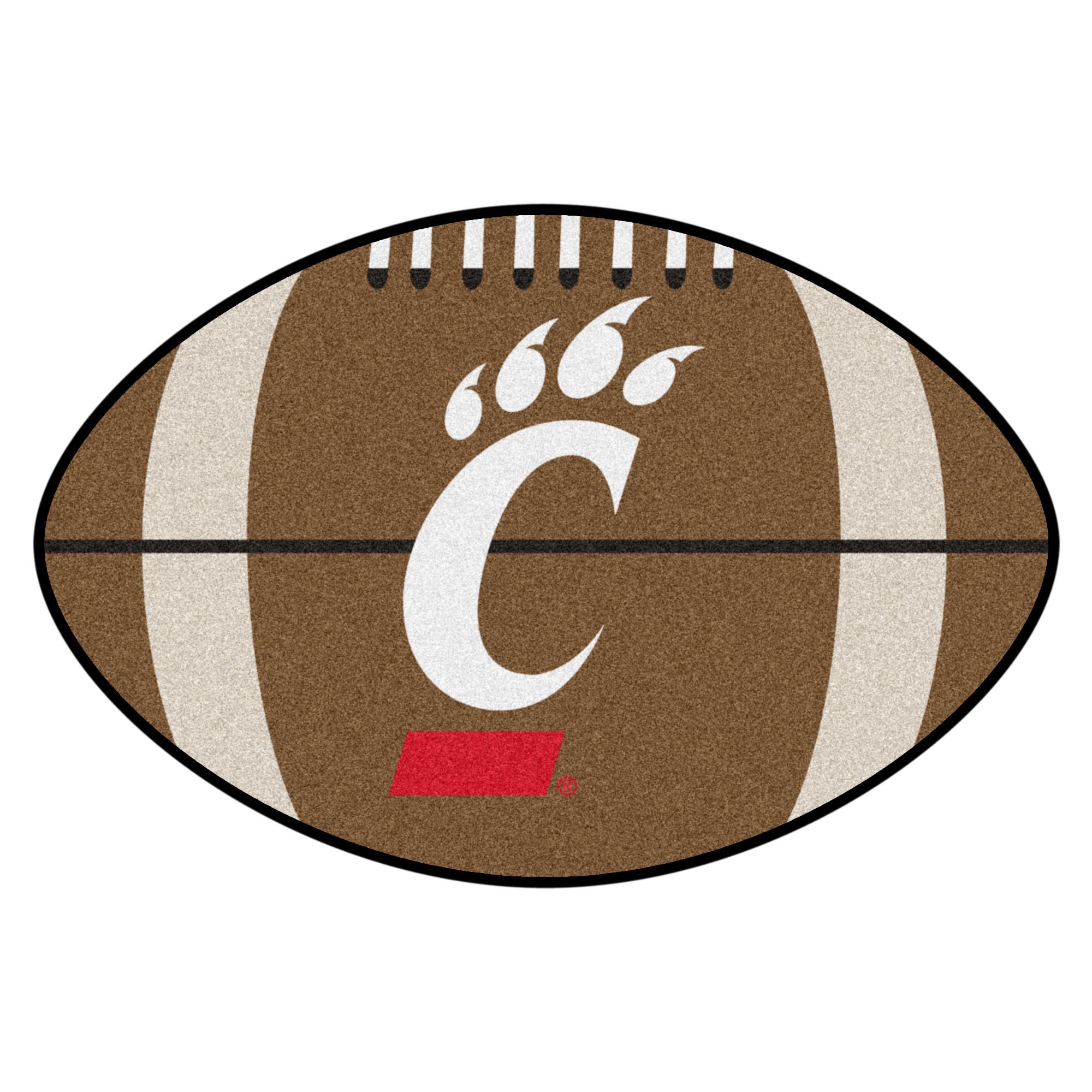 University of Cincinnati Ball Shaped Area Rugs