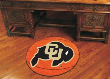 University of Colorado Ball Shaped Area Rugs (Ball Shaped Area Rugs: Basketball)