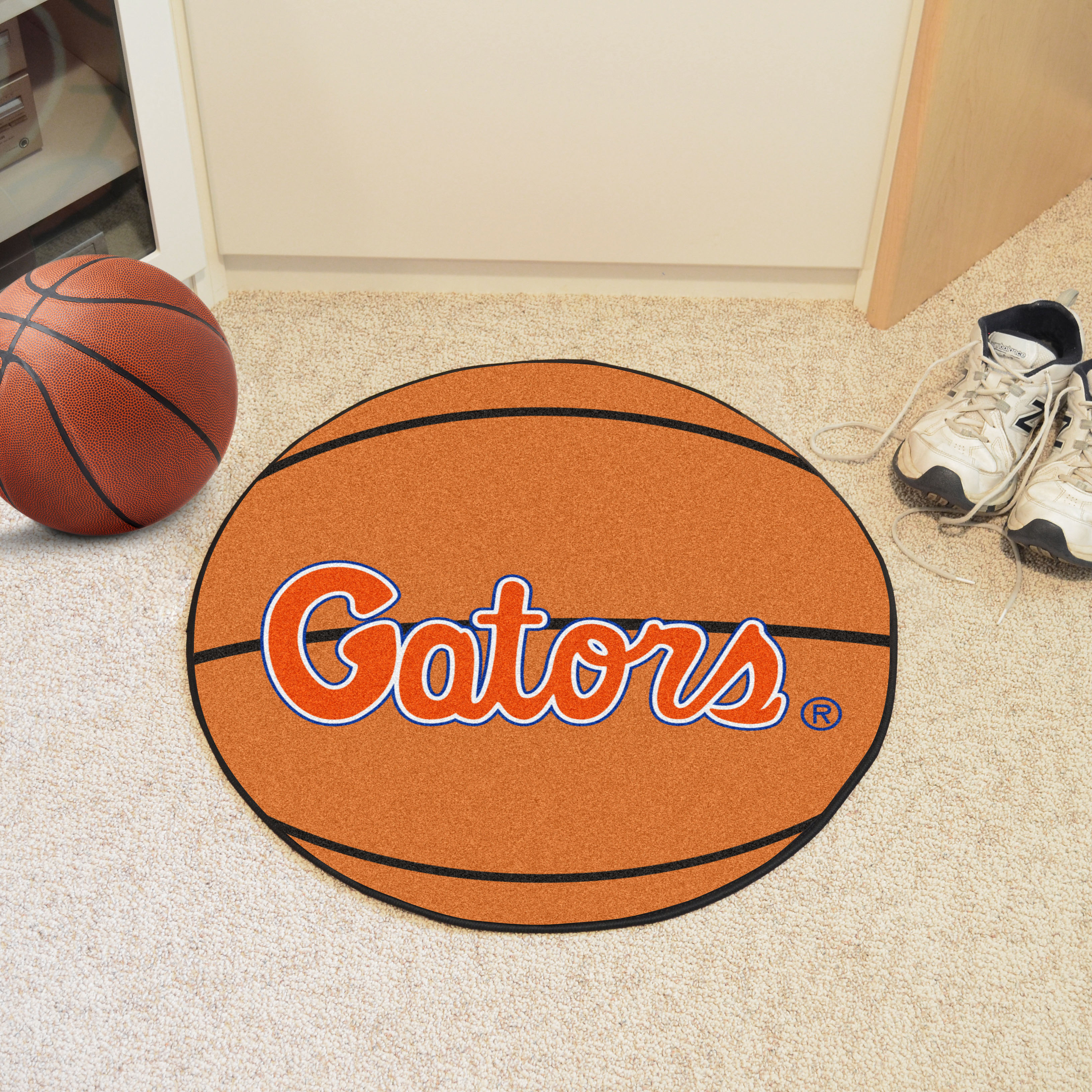 University of Florida Logo Ball Shaped Area Rugs (Ball Shaped Area Rugs: Basketball)