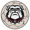 University of Georgia Ball Shaped Area Rugs - Red