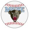 University of Maine Ball Shaped Area Rugs