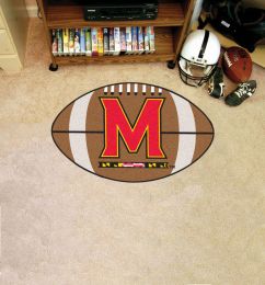 University of Maryland Ball Shaped Area Rugs (Ball Shaped Area Rugs: Football)