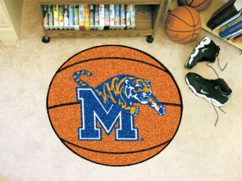 University of Memphis Ball Shaped Area Rugs (Ball Shaped Area Rugs: Basketball)