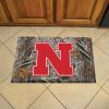 UNL Scrapper Doormat - 19 x 30 Rubber