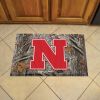 UNL Scrapper Doormat - 19 x 30 Rubber