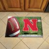 UNL Scrapper Doormat - 19 x 30 Rubber