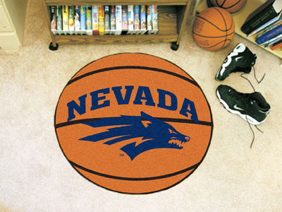 University of Nevada Ball Shaped Area Rugs (Ball Shaped Area Rugs: Basketball)