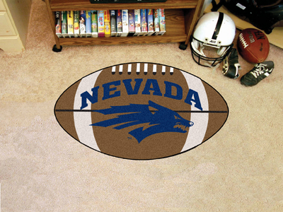 University of Nevada Ball Shaped Area Rugs (Ball Shaped Area Rugs: Football)