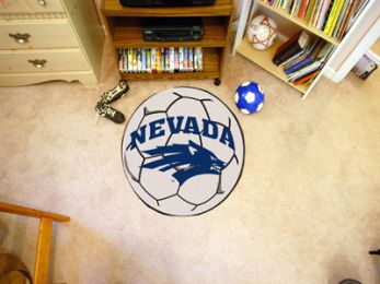University of Nevada Ball Shaped Area Rugs (Ball Shaped Area Rugs: Soccer Ball)
