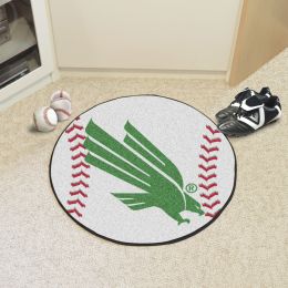 University of North Texas Ball Shaped Area Rugs (Ball Shaped Area Rugs: Baseball)