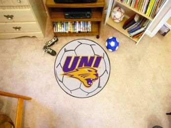 University of Northern Iowa Ball Shaped Area Rugs (Ball Shaped Area Rugs: Soccer Ball)