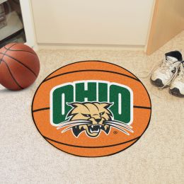 University of Ohio Ball Shaped Area Rugs (Ball Shaped Area Rugs: Basketball)