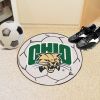 University of Ohio Ball Shaped Area Rugs