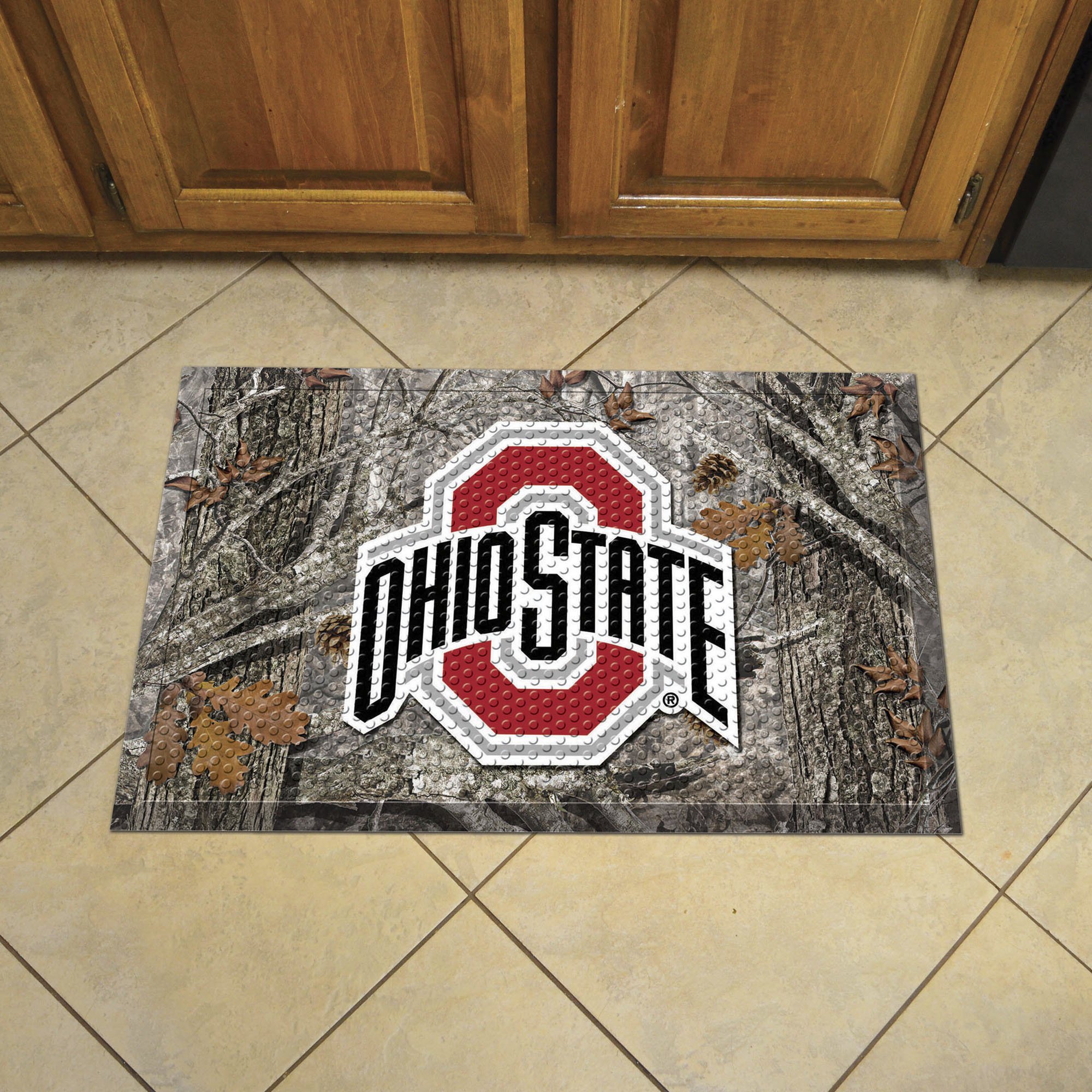 Osu Scrapper Doormat 19 X 30 Rubber