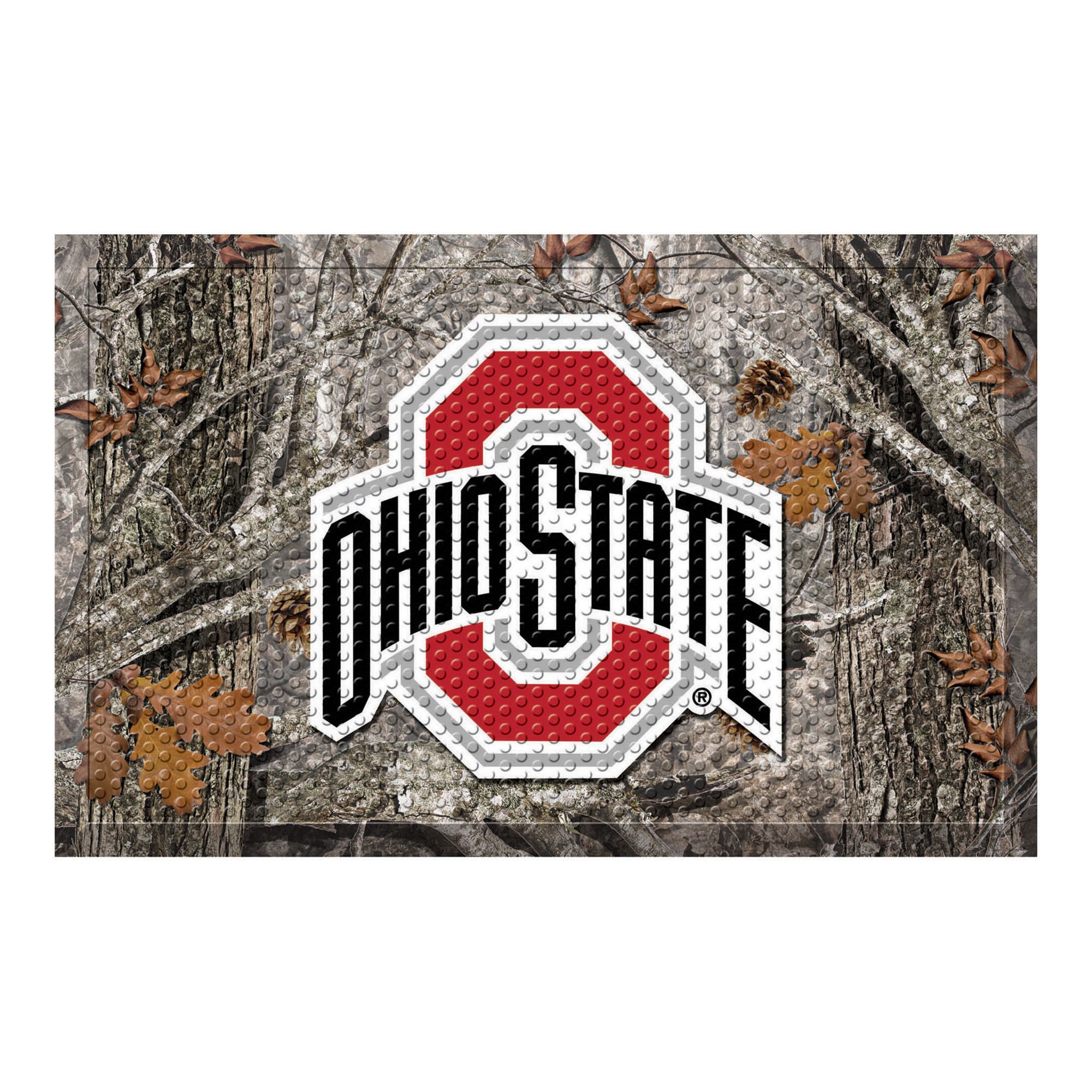 Osu Scrapper Doormat 19 X 30 Rubber