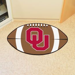 University of Oklahoma Ball Shaped Area Rugs (Ball Shaped Area Rugs: Football)