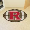 Rutgers University Ball Shaped Area rugs