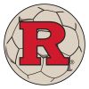 Rutgers University Ball Shaped Area rugs