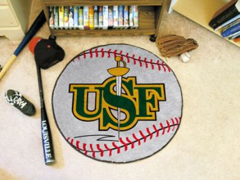 University of San Francisco Ball Shaped Area Rugs (Ball Shaped Area Rugs: Baseball)