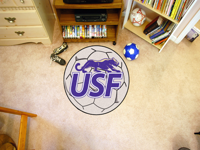 University of Sioux Falls Ball Shaped Area Rugs (Ball Shaped Area Rugs: Soccer Ball)