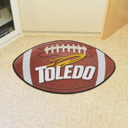 University of Toledo Ball Shaped Area Rugs (Ball Shaped Area Rugs: Football)