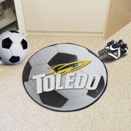 University of Toledo Ball Shaped Area Rugs (Ball Shaped Area Rugs: Soccer Ball)