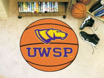 University of Wisconsin-Stevens Point Ball Shaped Area Rugs (Ball Shaped Area Rugs: Basketball)