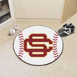 University of Southern California Ball Shaped Area rugs (Ball Shaped Area Rugs: Baseball)
