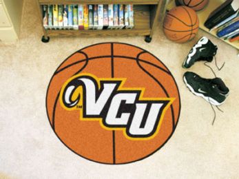 Virginia Commonwealth University Ball Shaped Area Rugs (Ball Shaped Area Rugs: Basketball)