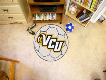 Virginia Commonwealth University Ball Shaped Area Rugs (Ball Shaped Area Rugs: Soccer Ball)