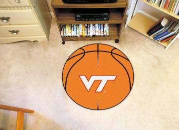 Virginia Tech Ball Shaped Area Rugs (Ball Shaped Area Rugs: Basketball)