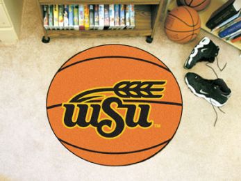Wichita State University Ball Shaped Area Rugs (Ball Shaped Area Rugs: Basketball)