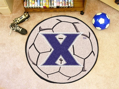 Xavier University Ball Shaped Area Rugs (Ball Shaped Area Rugs: Soccer Ball)